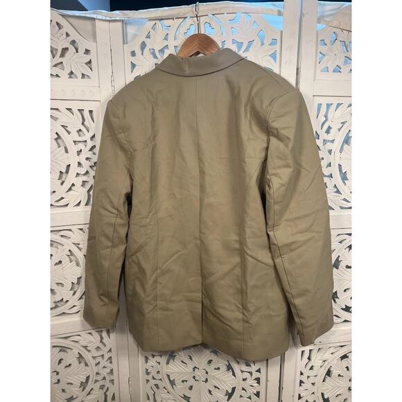 House of CB Aline Mink Oversized Blazer Jacket Size M Medium - Picture 6 of 10